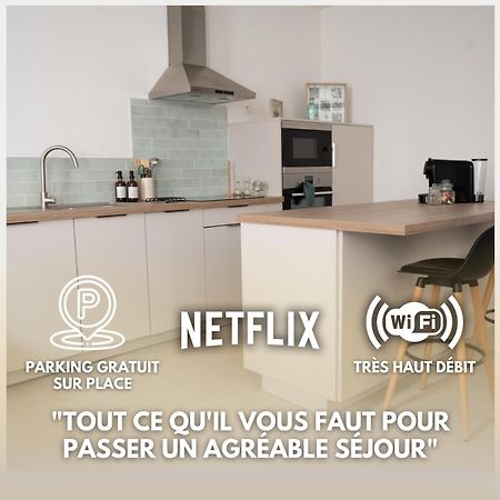 Lou Cabanot - Appartement Lumineux 3 Chambres - Parking Gratuit Béziers Exteriör bild