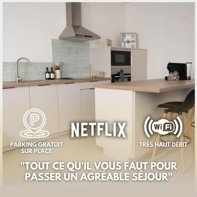 Lou Cabanot - Appartement Lumineux 3 Chambres - Parking Gratuit Béziers Exteriör bild